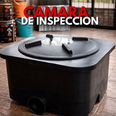 Cámara de inspección para cañerías cloacales en Laferrere, La Matanza