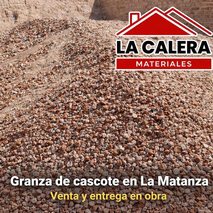 Granza de cascote picado para contrapiso en La Matanza Laferrere