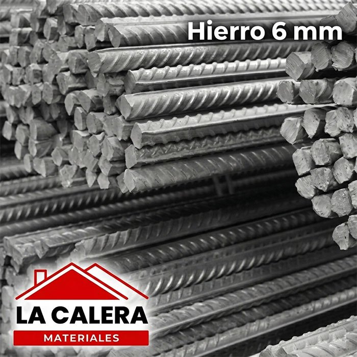 Hierro 6 mm para estribos y losas en Laferrere La Matanza